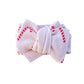 PRE-ORDER Oversized Topknot | Pink Candy Cane Waffle