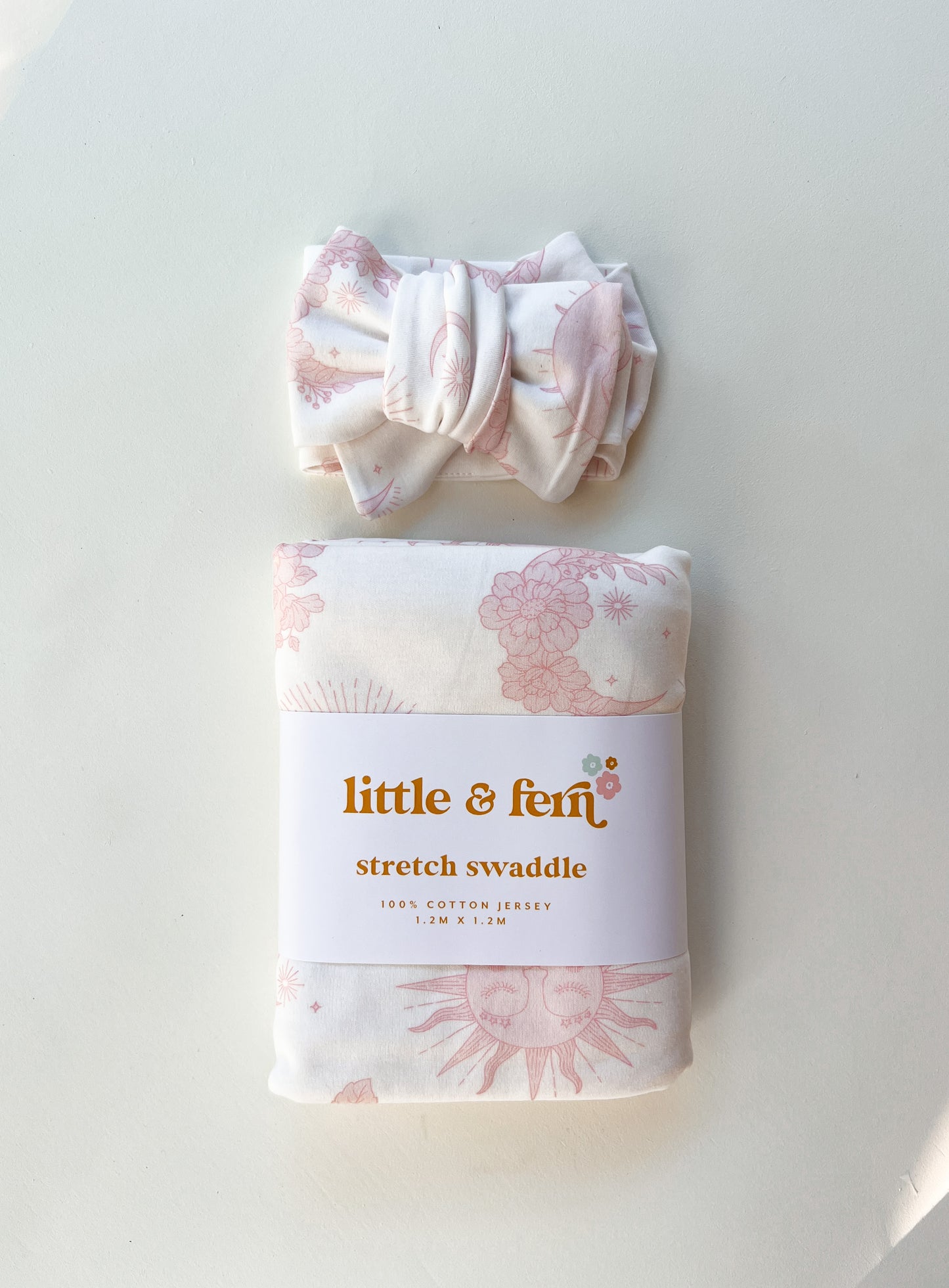 Swaddle Set | Celestial Pink